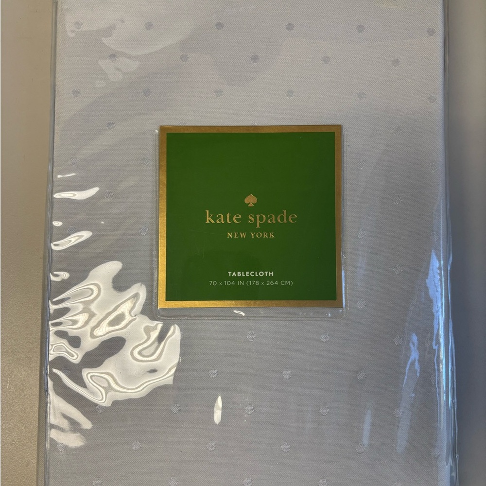 Kate Spade White Tablecloth